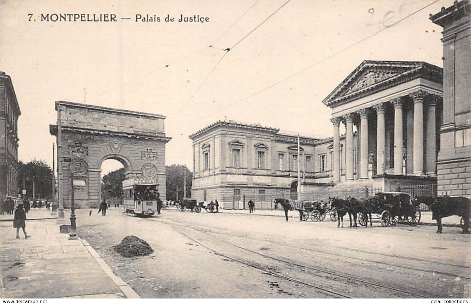 Thème   Justice.   Palais De Justice De:      34  Montpellier                (voir Scan) - Sonstige & Ohne Zuordnung
