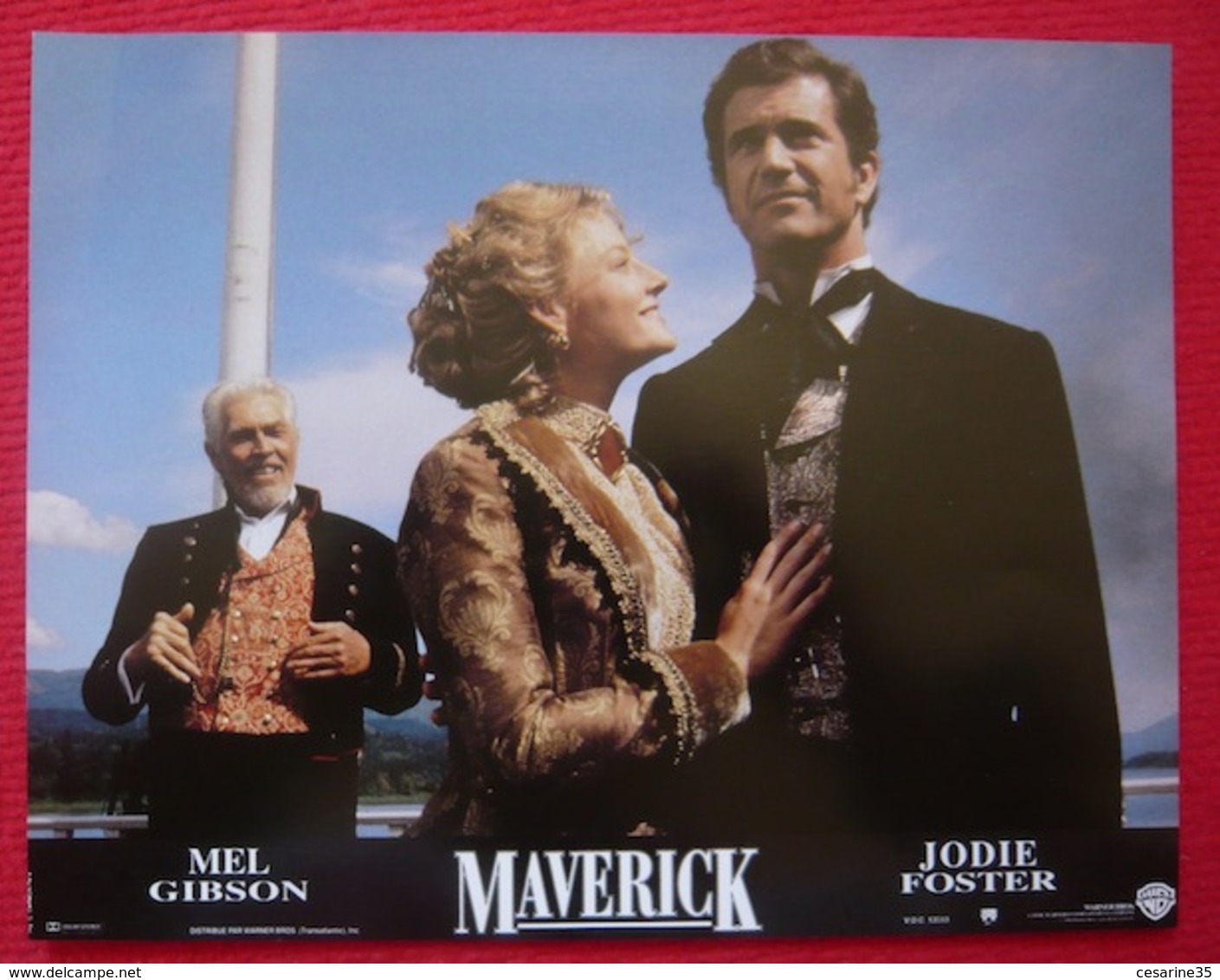 8 Photos Du Film Maverick (1994) - Mel Gibson - Albums & Verzamelingen