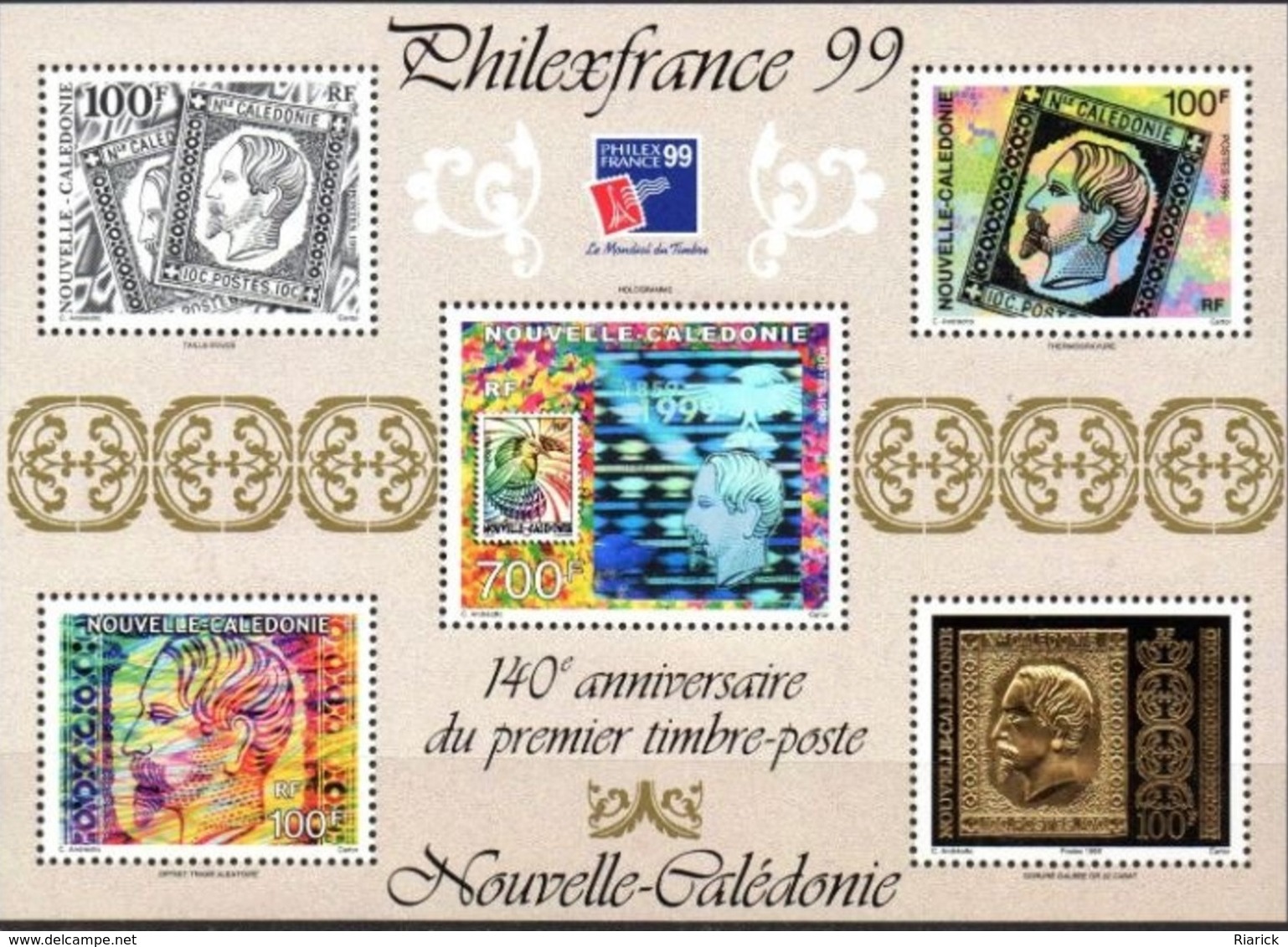 NOUVELLE CALEDONIE BF 22 XX MNH - Blocks & Kleinbögen