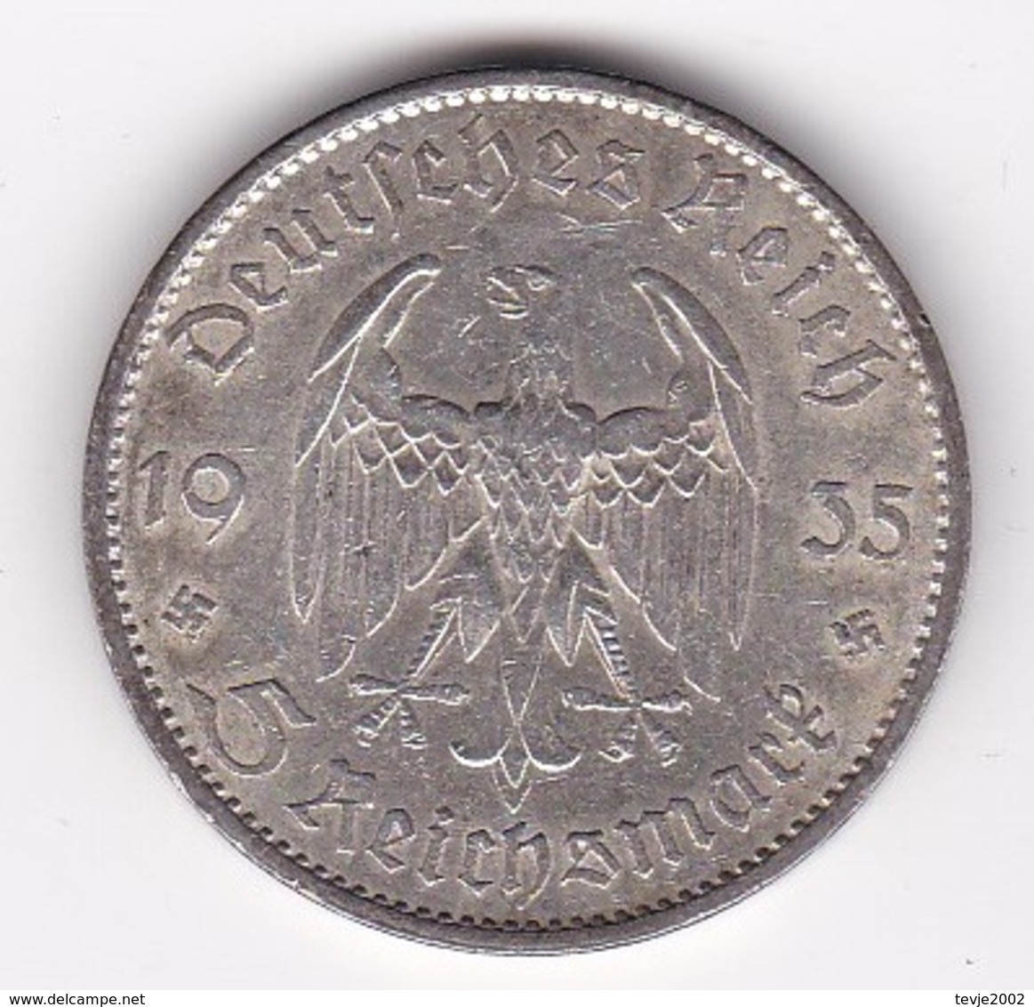 Wal_ Deutsches Reich  - 5 Reichsmark - 1935 - A - Garnisonskirche (ohne Datum) (e) - 5 Reichsmark