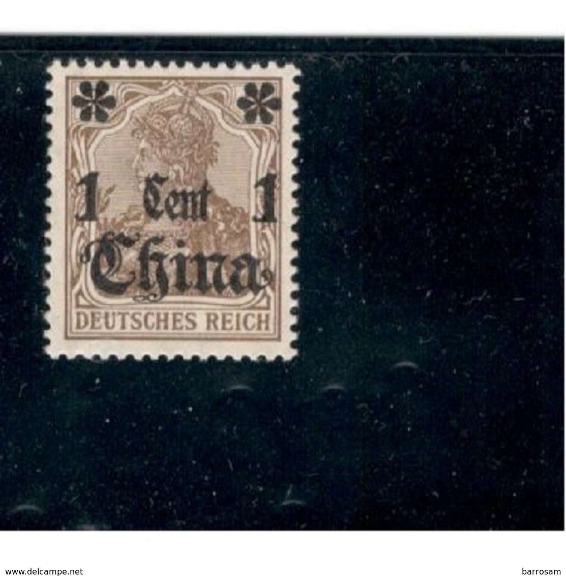 GERMAN OFFICES In CHINA1905:Michel28mnh** - Deutsche Post In China