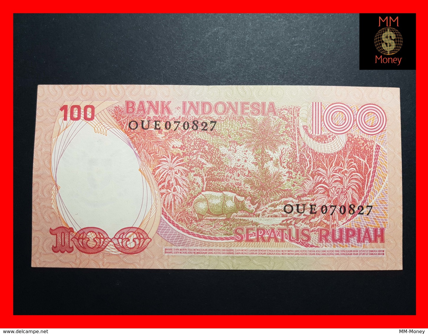 INDONESIA 100  Rupiah  1977  P.  116  UNC - Indonesia