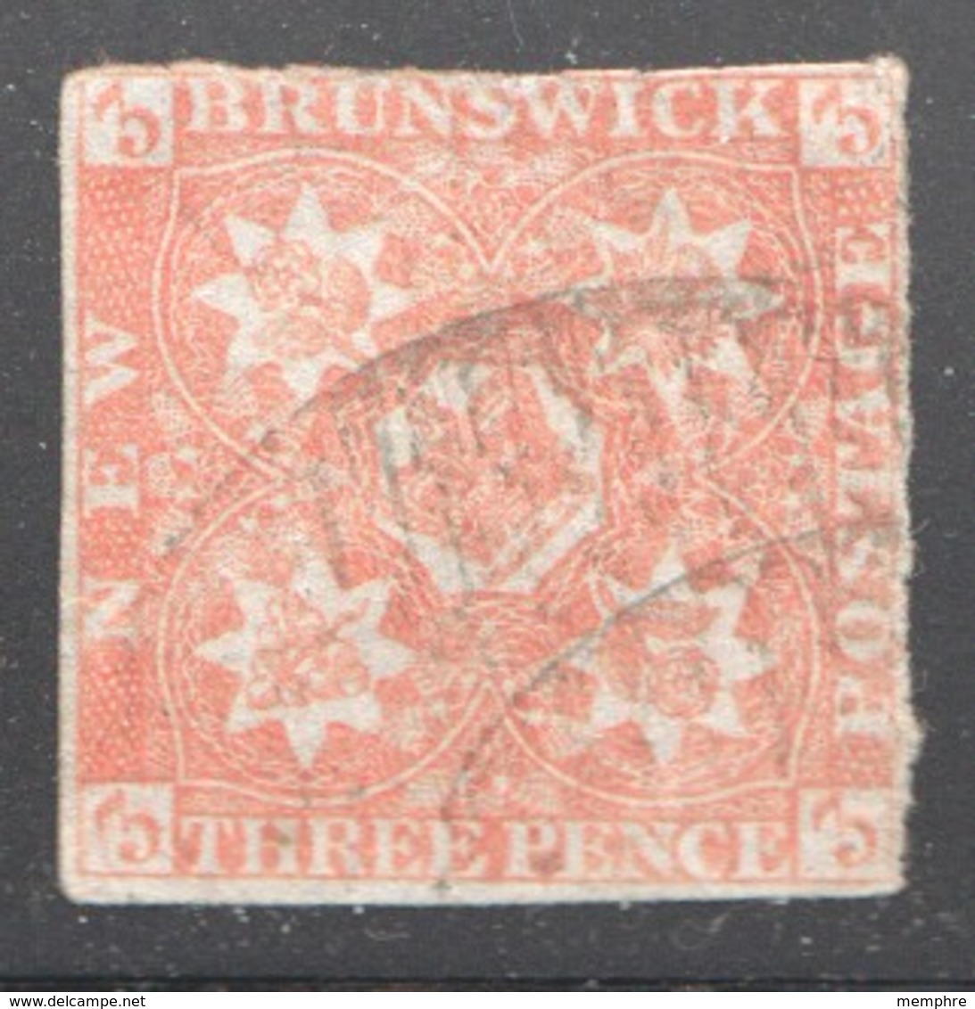 1851  Scott #1b  Very Fine - Usati