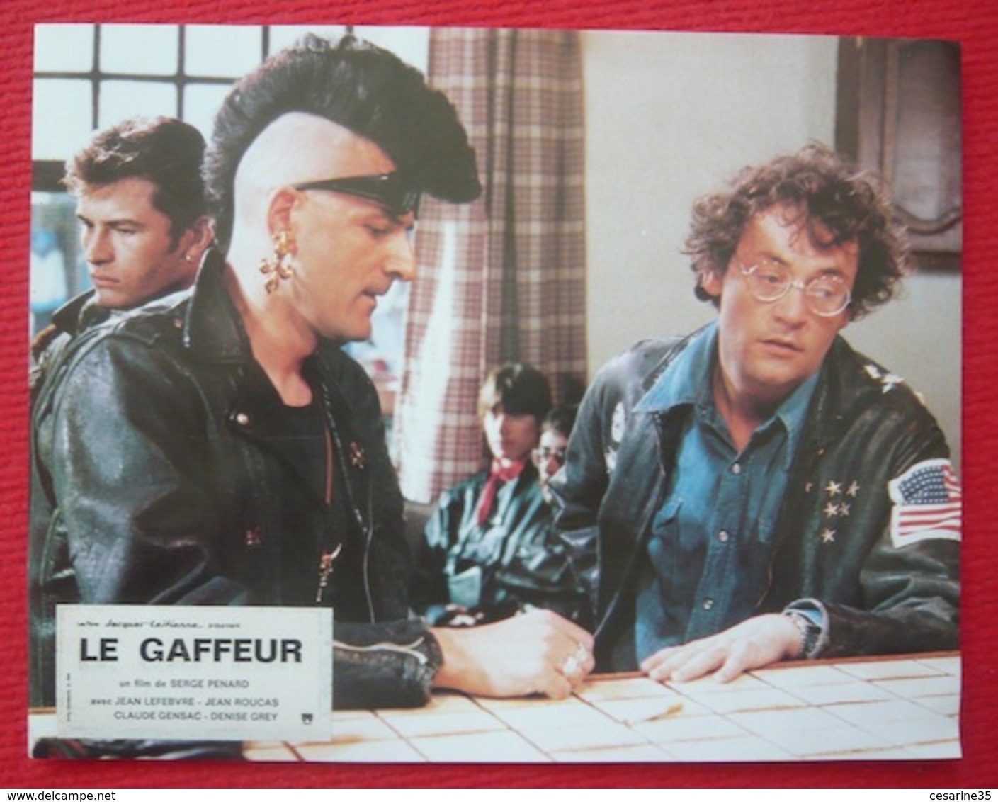 8 Photos Du Film Le Gaffeur (1985) – Serge Pénard - Albums & Collections