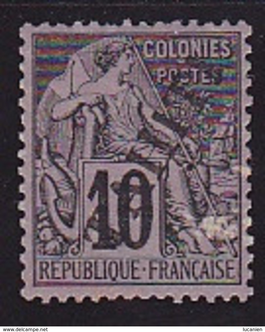 Tahiti N° 11 Neuf * - Voir Verso & Descriptif - Unused Stamps