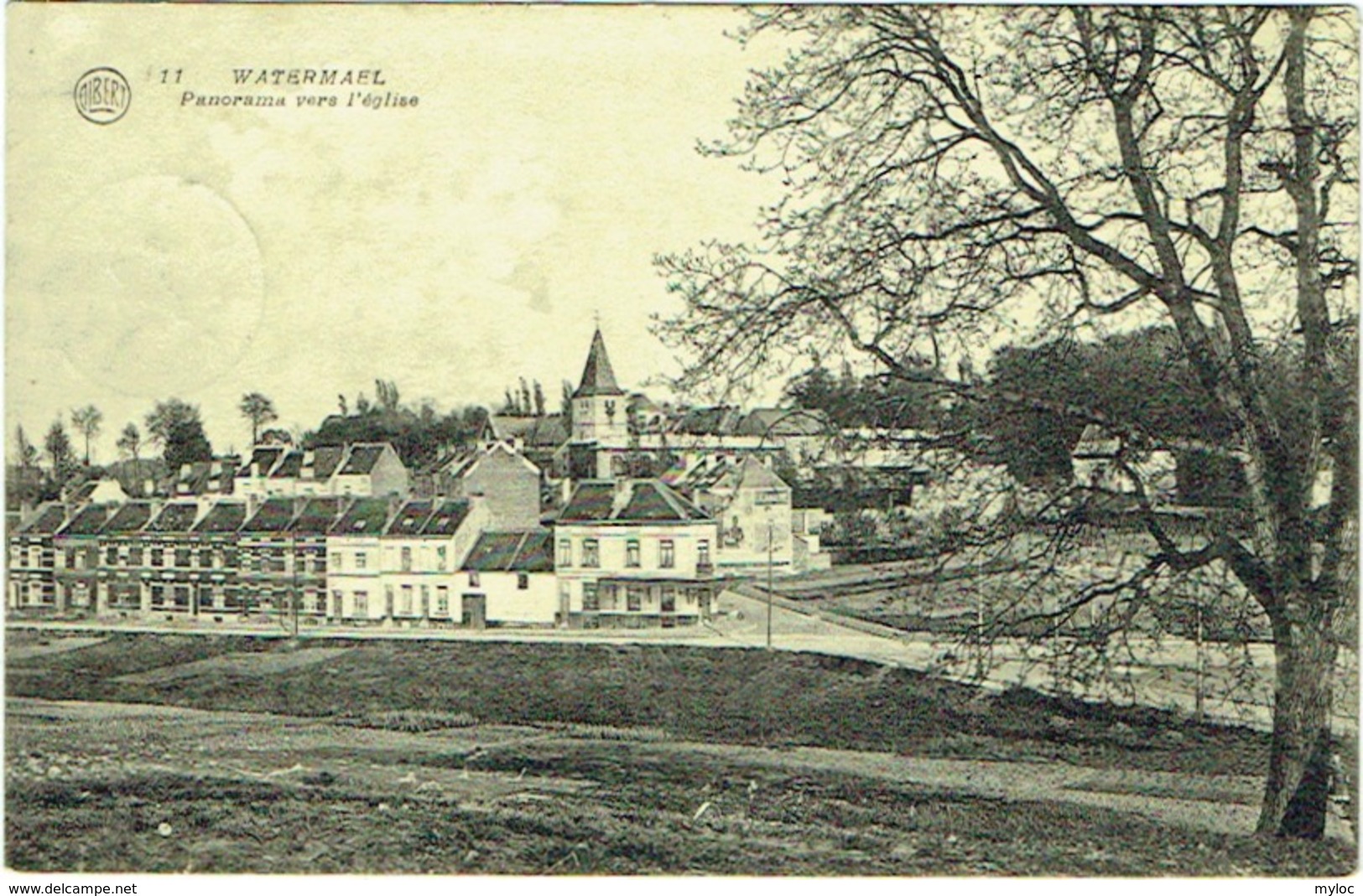 Watermael-Boitsfort.  Panorama Vers Eglise. - Watermael-Boitsfort - Watermaal-Bosvoorde