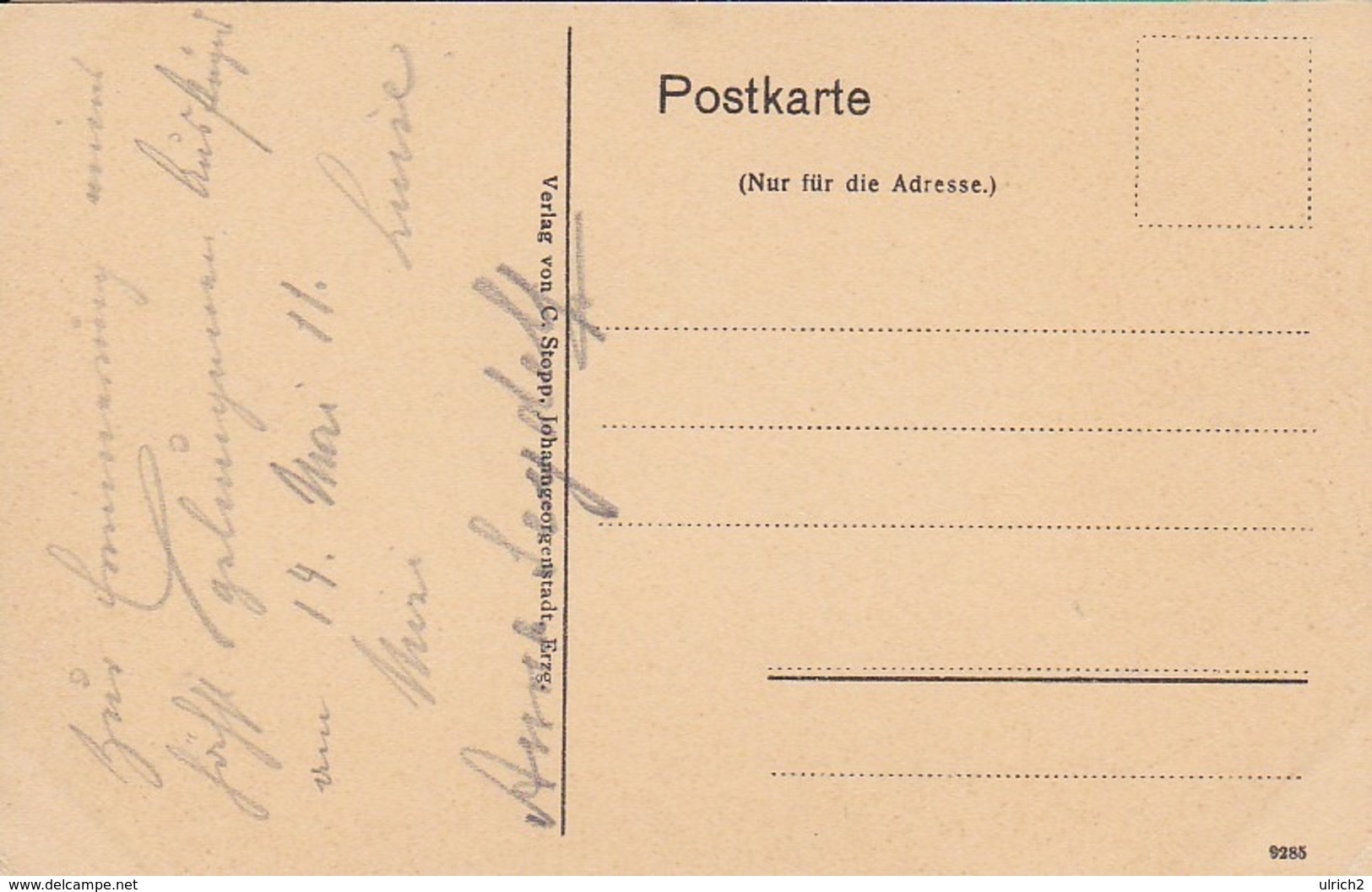 AK Johanngeorgenstadt - Erzgebirge - 1911 (44147) - Johanngeorgenstadt