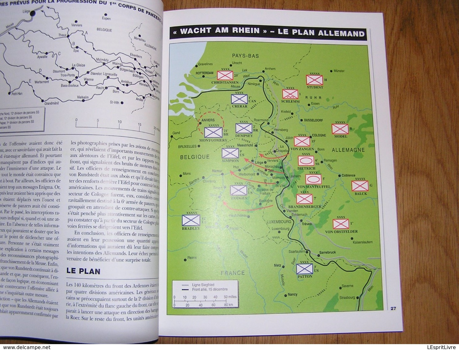 ARDENNES 1944 Hitler Joue son Dernier Atout Guerre 40 45 Bataille Baraque Fraiture Peiper Bastogne Our Saint Vith