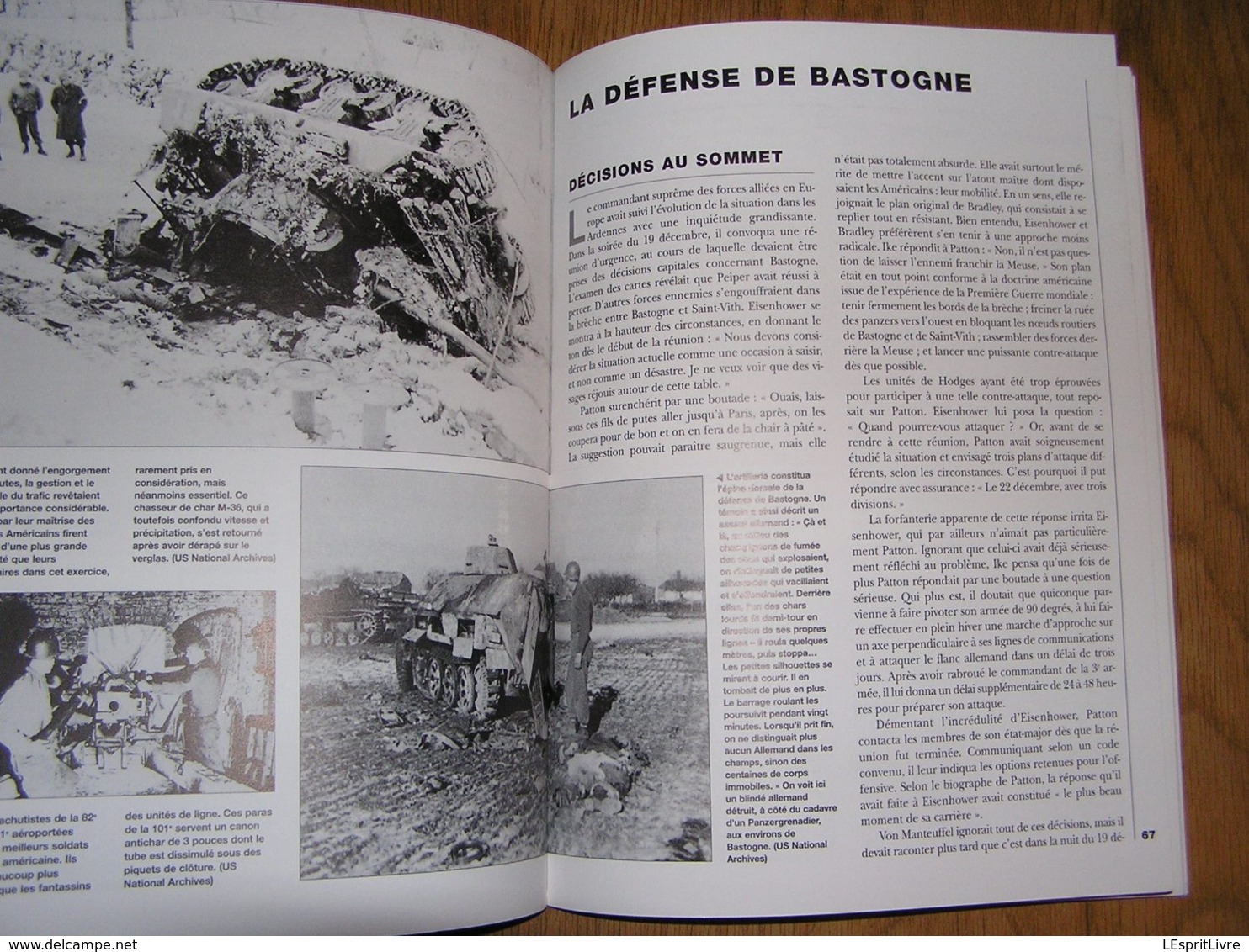 ARDENNES 1944 Hitler Joue son Dernier Atout Guerre 40 45 Bataille Baraque Fraiture Peiper Bastogne Our Saint Vith