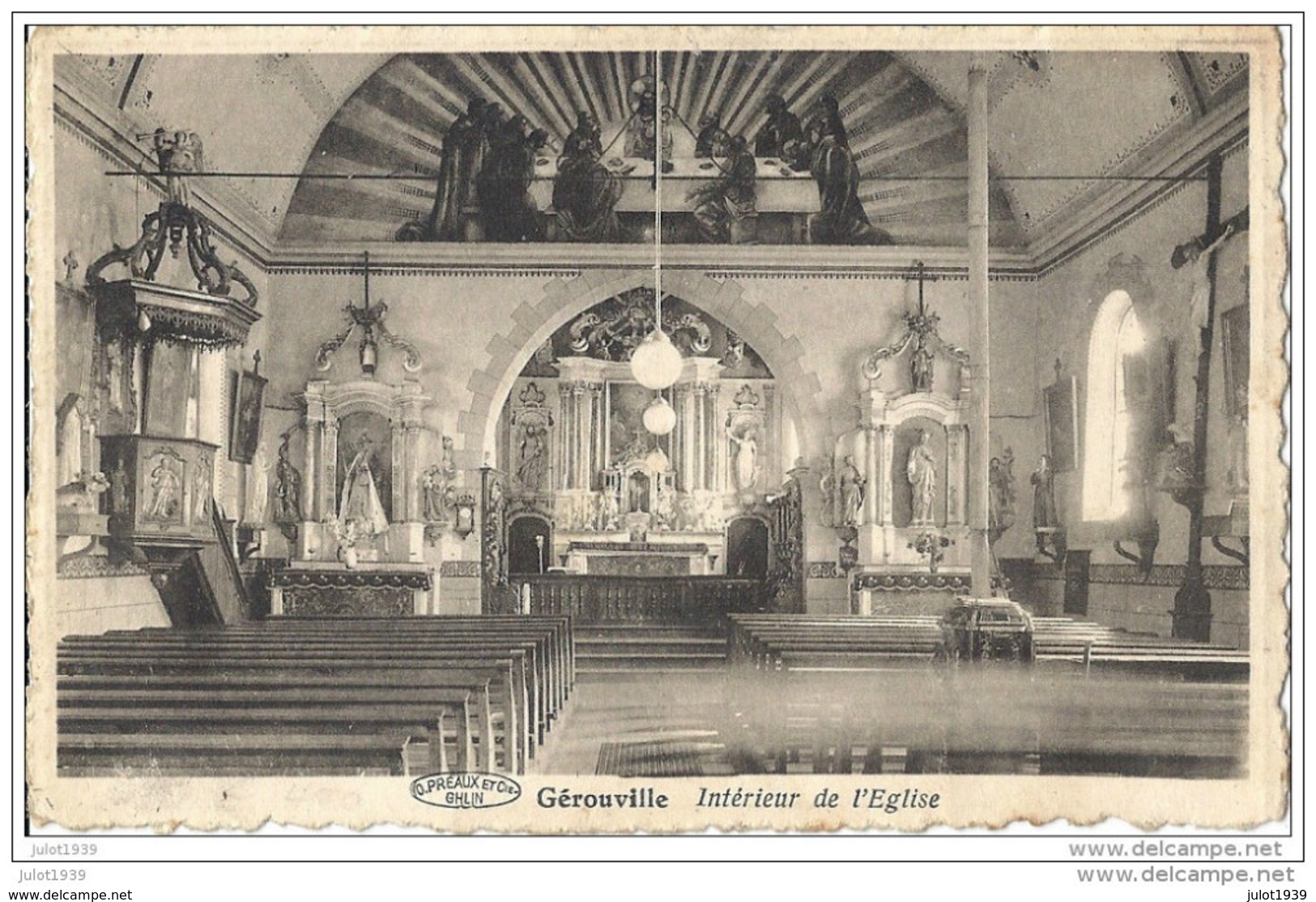 GEROUVILLE ..-- Intérieur De L' Eglise . - Meix-devant-Virton