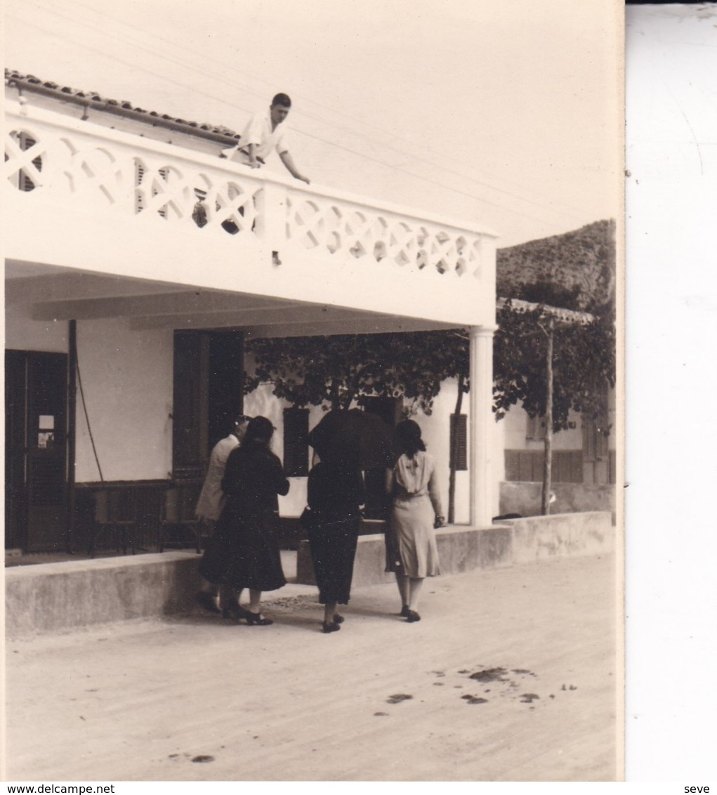 MALLORCA PALMA DE MAJORQUE  PUERTO De POLLENSA 1930 Photo Amateur Environ 7,5 Cm X 5, 5 Cm - Places