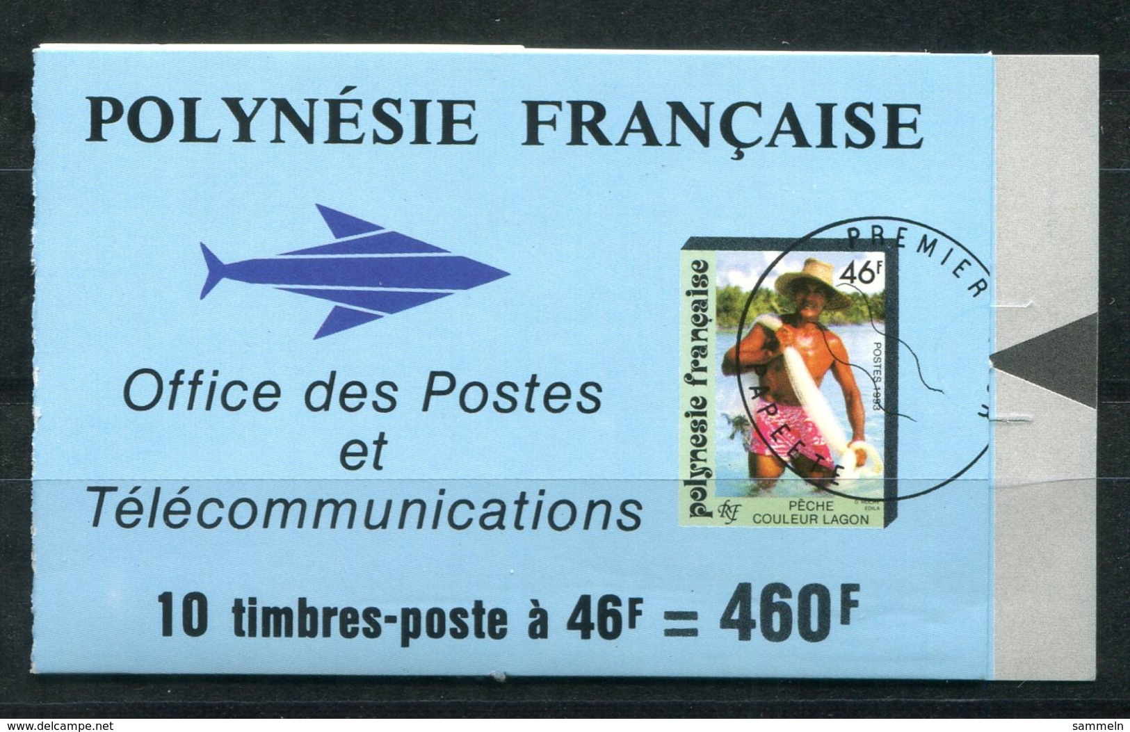 5186 - FRANZÖSISCH POLYNESIEN - Markenheft Mit Mi. 627 (10) **, Selbstklebend - Postzegelboekjes