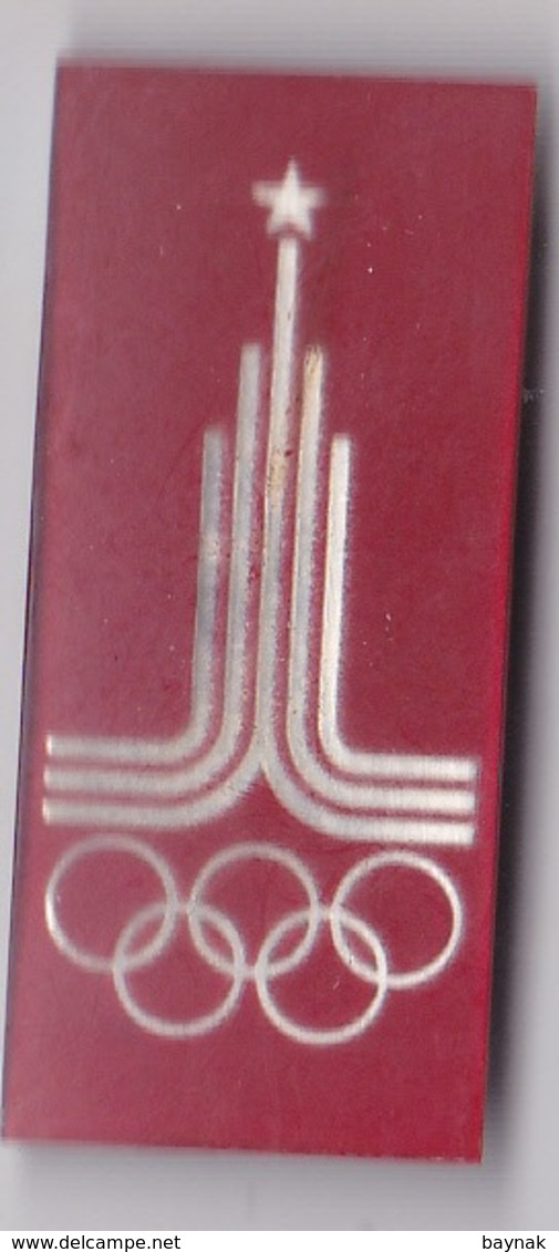 OLD PIN  --  LOT9  --  24 X PINS RUSSIA  --  OLYMPIC GAMES 1980  --  MOSCOW