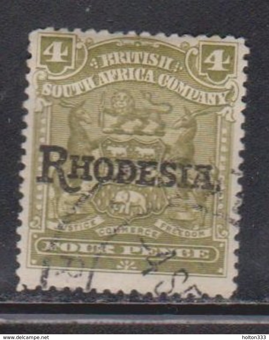 RHODESIA Scott # 87 Used - With Rhodesia Overprint - Other & Unclassified