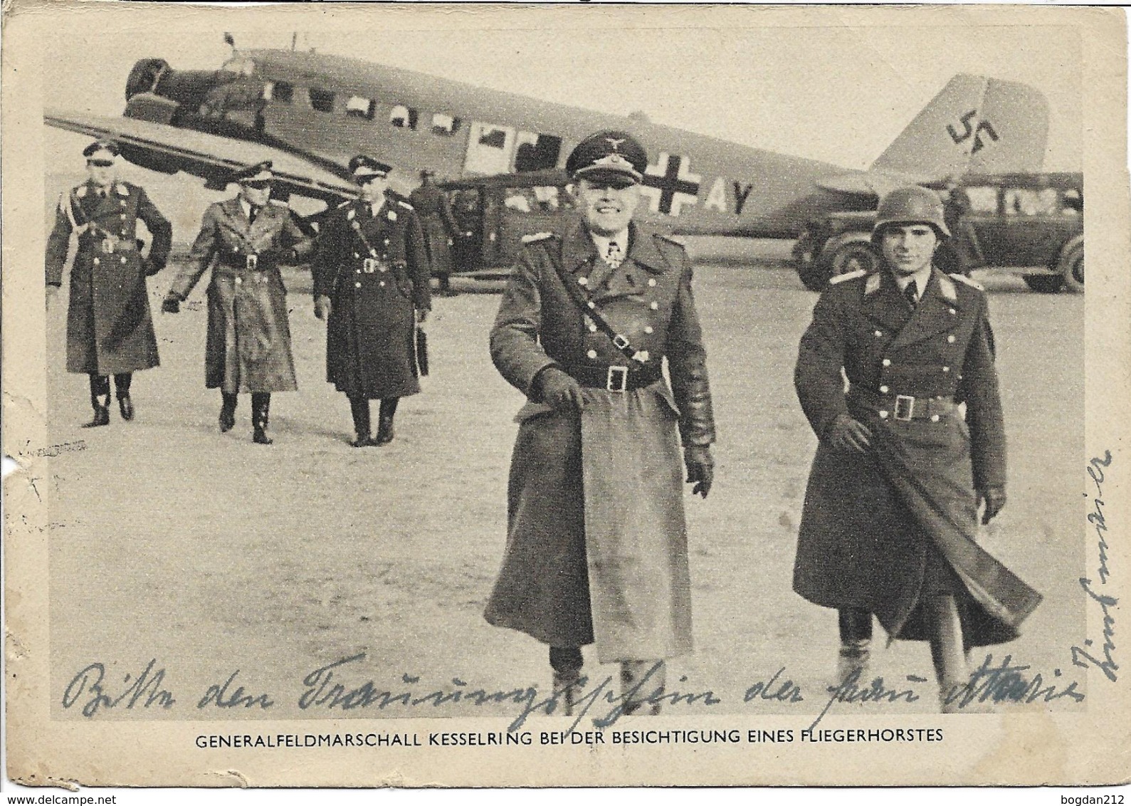 1939/45 - Generalfeldmarschall KESSELRING , Gute Zustand, 2 Scan - Weltkrieg 1939-45