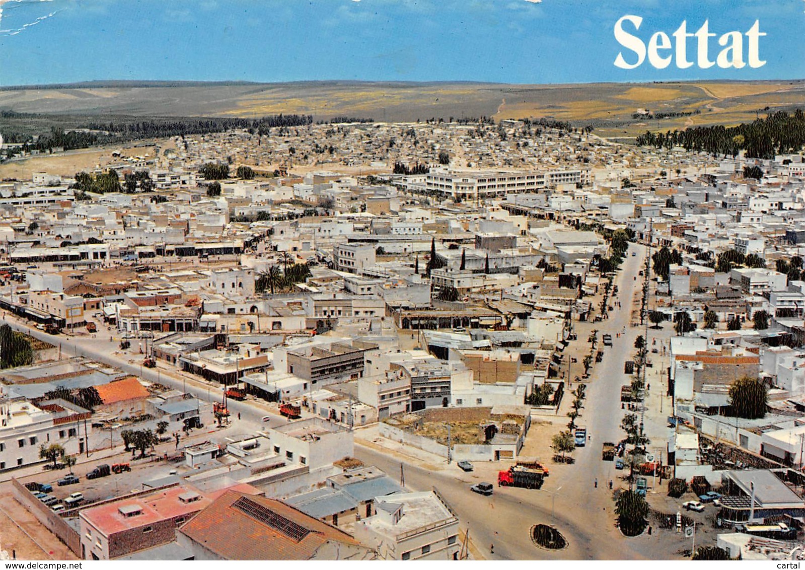 CPM - SETTAT - Vue Aérienne - Casablanca