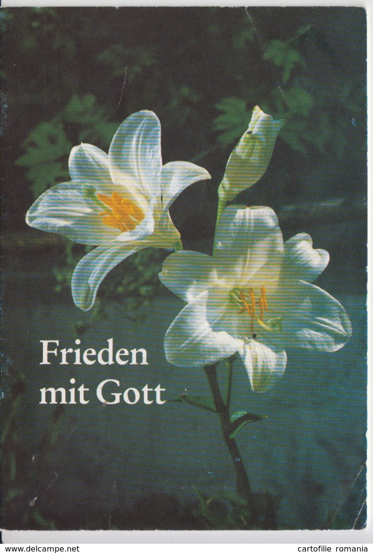 Book, Magazine - German Language - Frieden Mit Gott - Religion, Bethel Hamburg, 16 Pages, Nice Condition - Christianisme