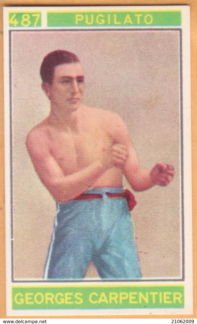 Figurina Sticker Campioni Dello Sport 1967-68 Panini - 487 GEORGES CARPENTIER - Pugilato - Edizione Italiana