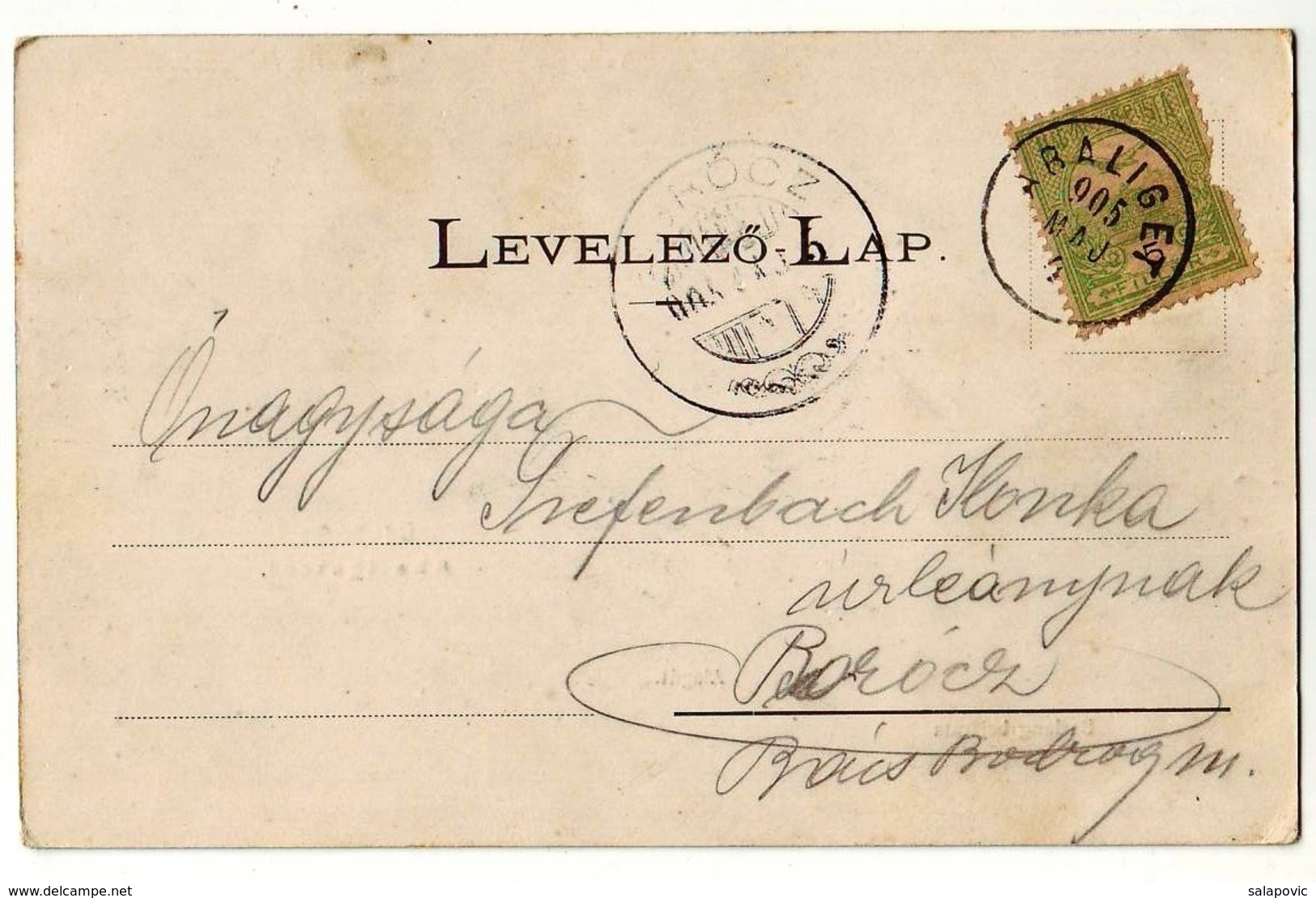 Hungary  Abaliget Templom, Reszlet Abaligetrol, Alagut, Barlang Bejarata 1905 - Hongrie