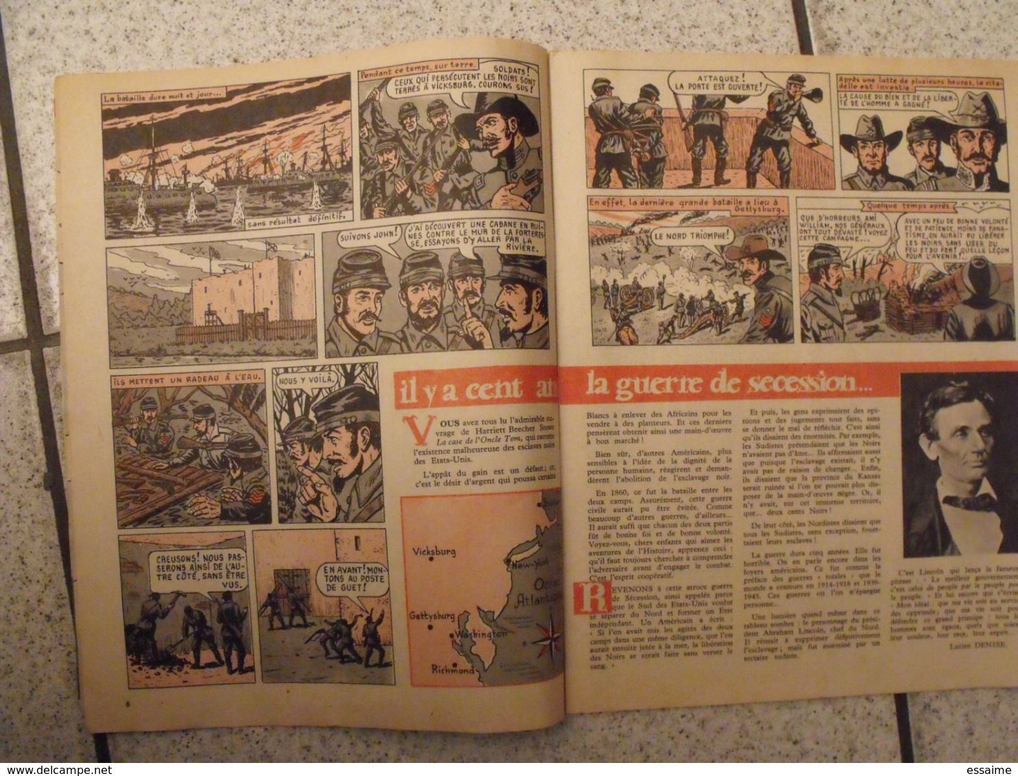 Amis-coop N° 40 De Décembre 1961. Journal BD à Redécouvrir. 36 Pages. - Autre Magazines