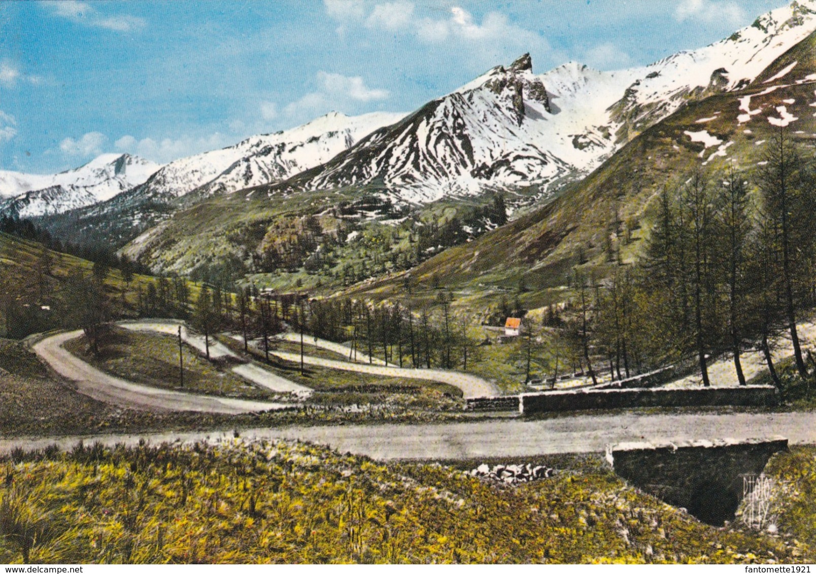 LE COL D'ALLOS AU CENTRE LE SOMET D'AURIAC  (dil430) - Autres & Non Classés