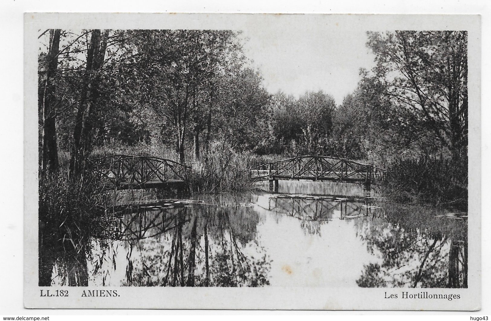 AMIENS - N° 182 - LES HORTILLONNAGES - CPA VOYAGEE - Amiens