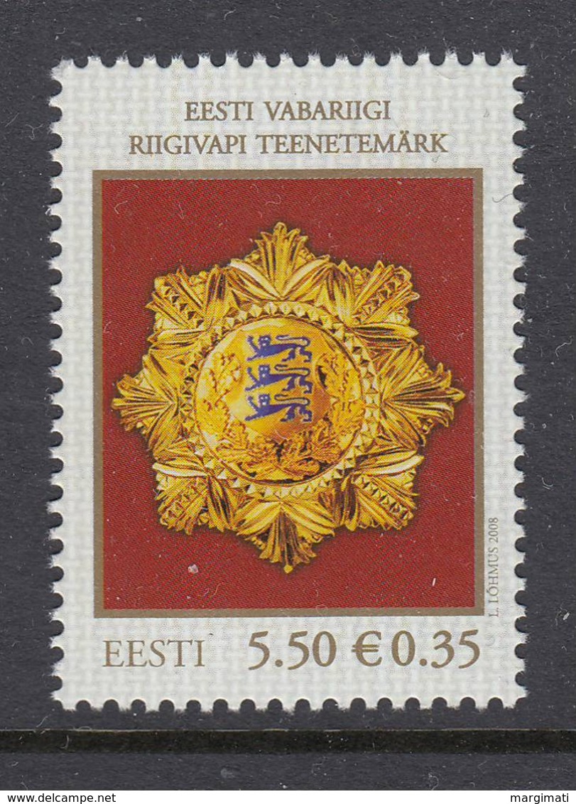 Estland 2008.The Highest State Award Of The Baltic Countries. MNH. Pf. - Estland