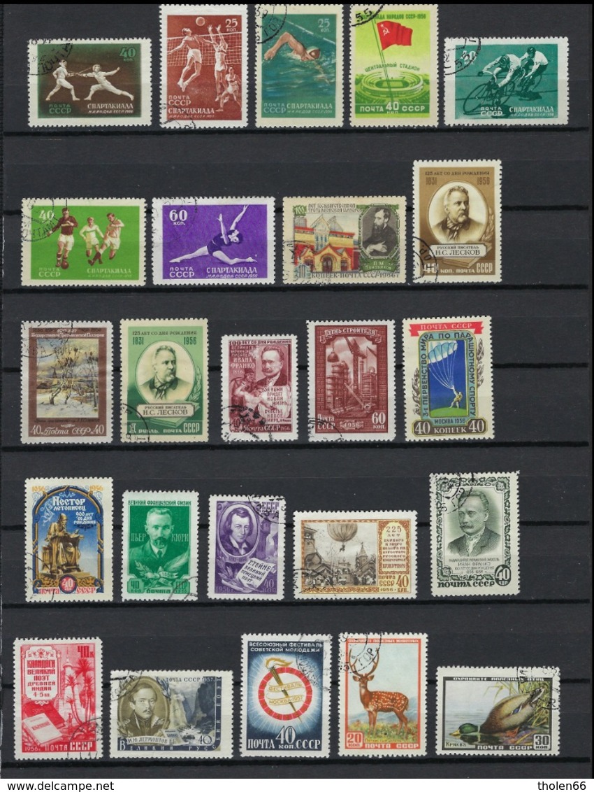 Russia / USSR Lot Of Stamps Year 1956 - 1957 (lot 287) - Sammlungen