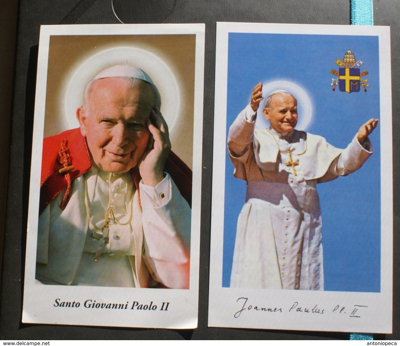 VATICAN 2 SANTINI POPE JEAN PAUL II^ - Santini