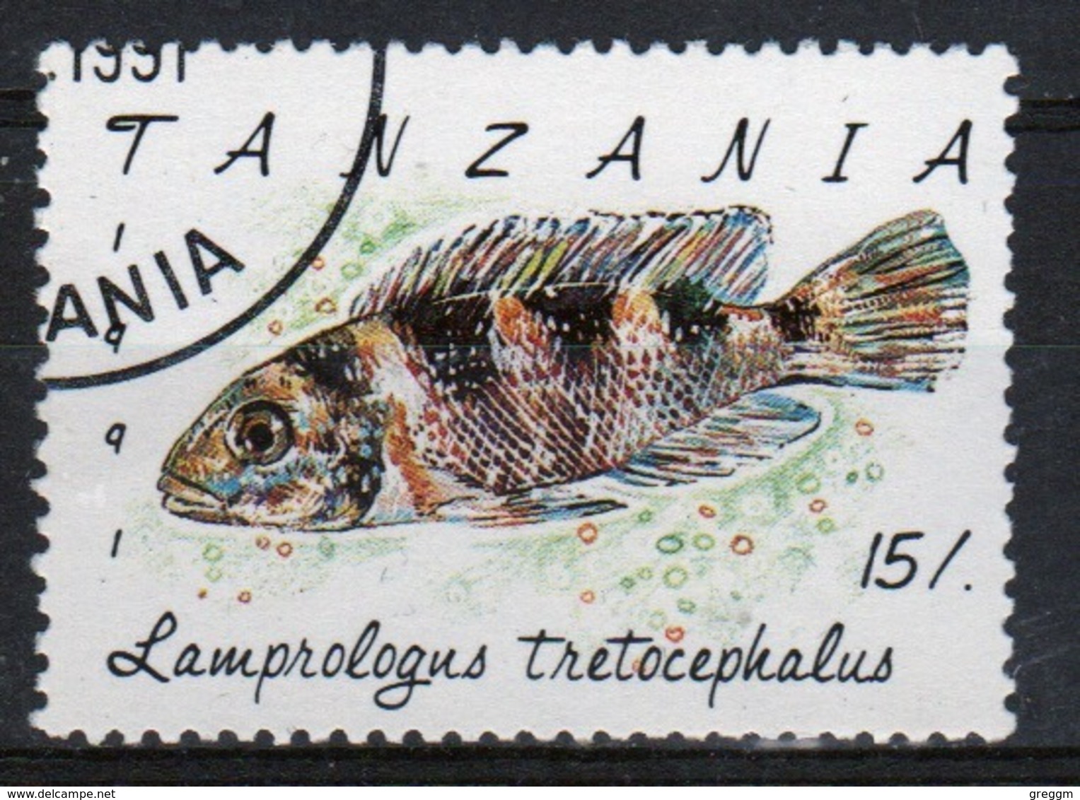 Tanzania 1992 Single 15s Stamp From The Definitive Set On Marine Life. - Tanzania (1964-...)