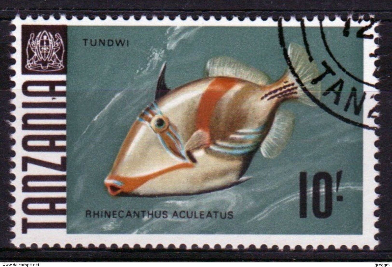 Tanzania 1967 Single 10s Stamp From The Definitive Set. - Tanzania (1964-...)