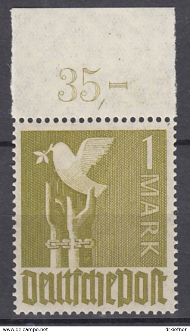 AllBes. GemAusg.  959 A P OR Ndgz, Postfrisch **, Mit Oberrand, Kontrollratsausgabe II, 1947 - Other & Unclassified