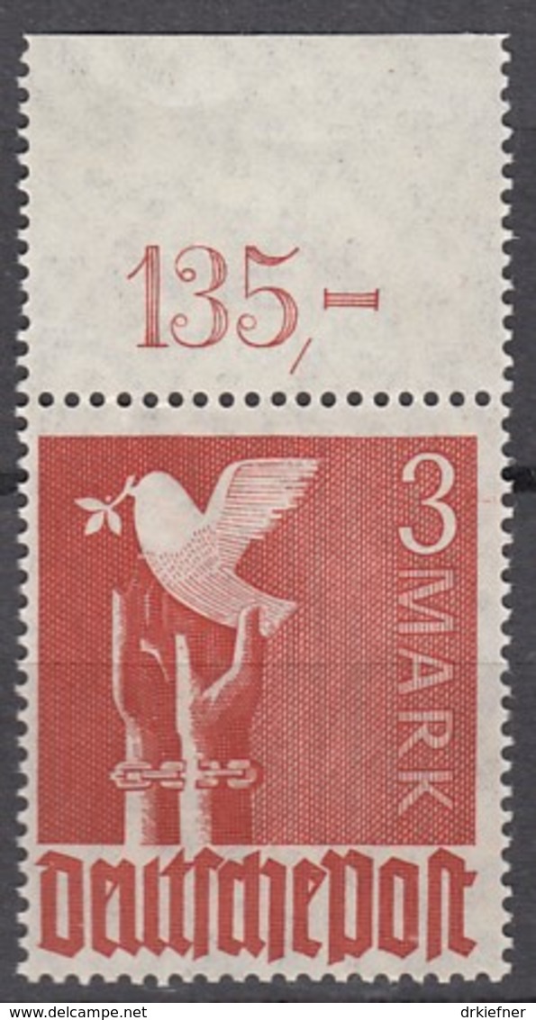 AllBes. GemAusg.  961 P OR Dgz, Postfrisch **, Mit Oberrand, Kontrollratsausgabe II, 1947 - Autres & Non Classés