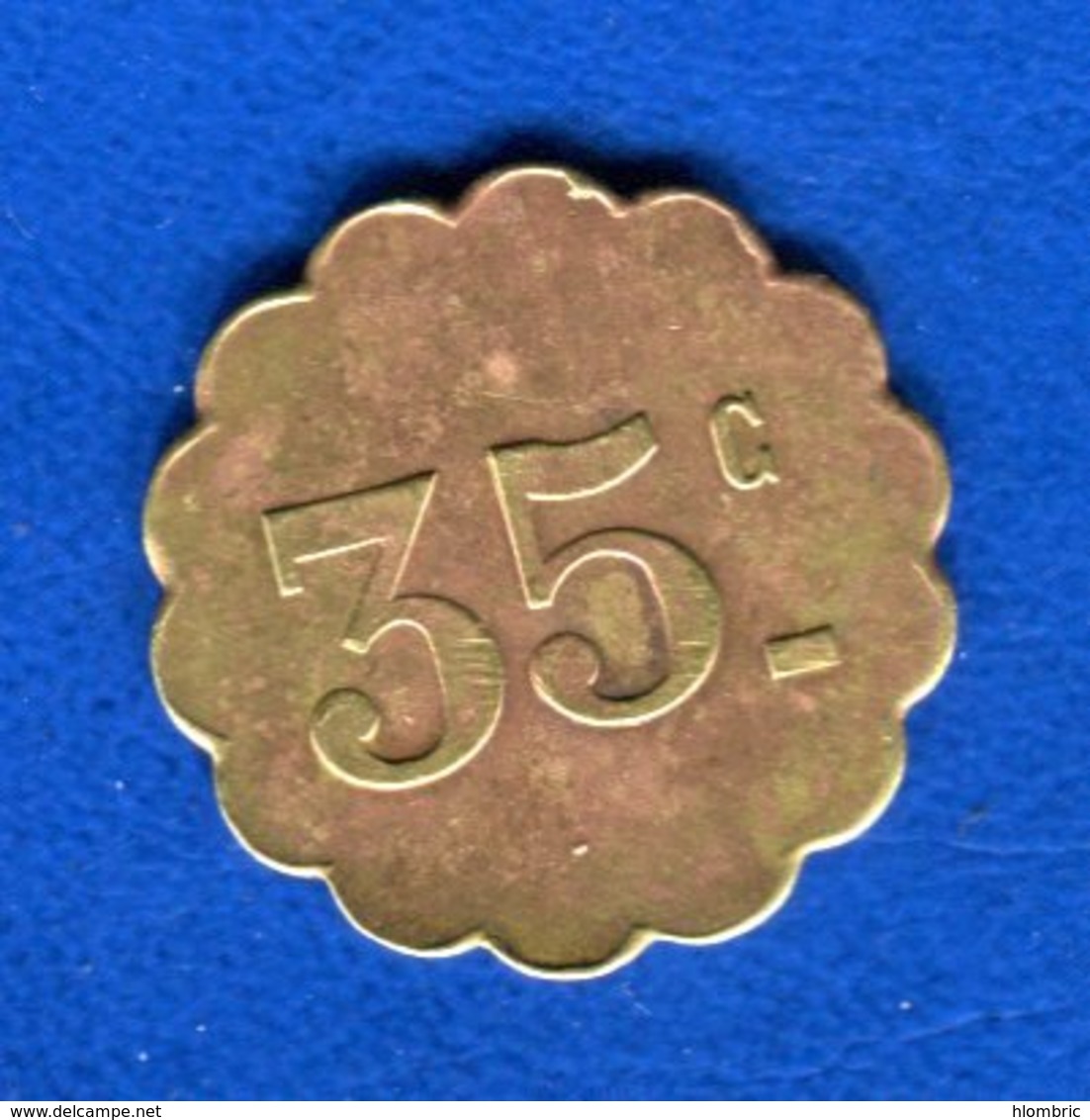 Gouraicourt  35 Cents  Bailly - Noodgeld