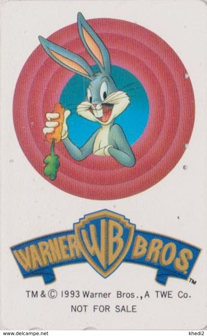 Télécarte Japon / 110-011 - BD COMICS - LAPIN BUGS BUNNY - RABBIT Warner Bros Japan Phonecard - NFS 108 - Comics