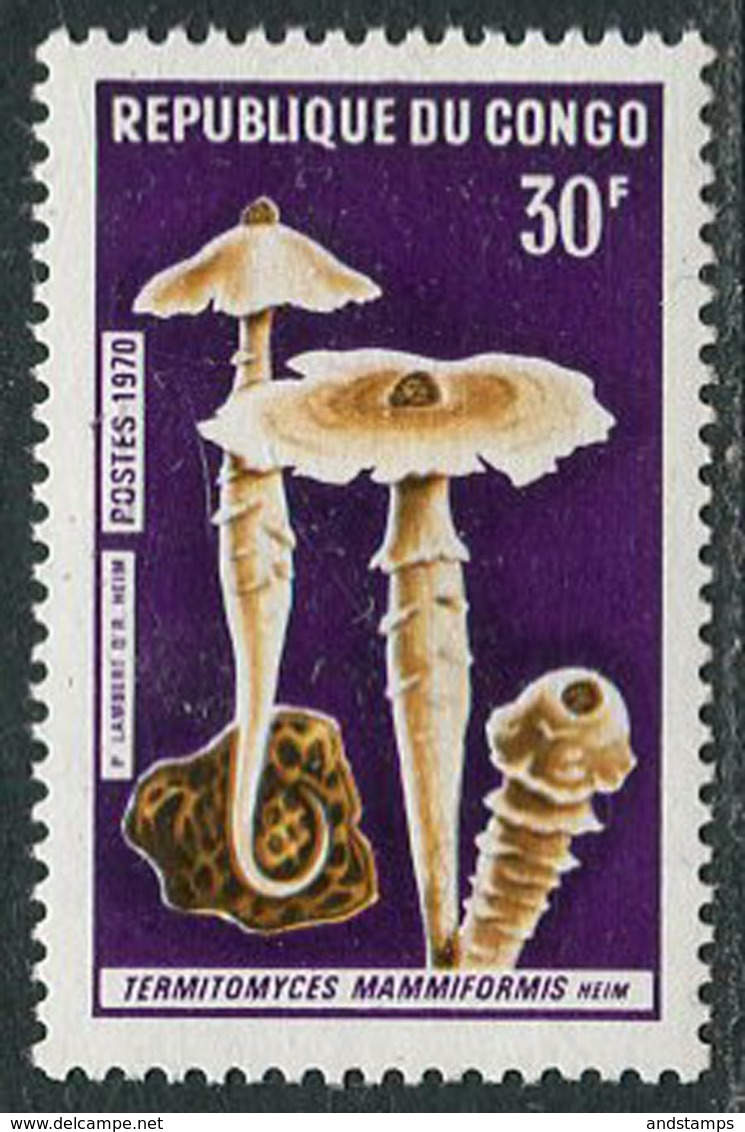 Congo 1970. Michel #236 MNH/Luxe. Mushrooms (Ts19) - Mushrooms