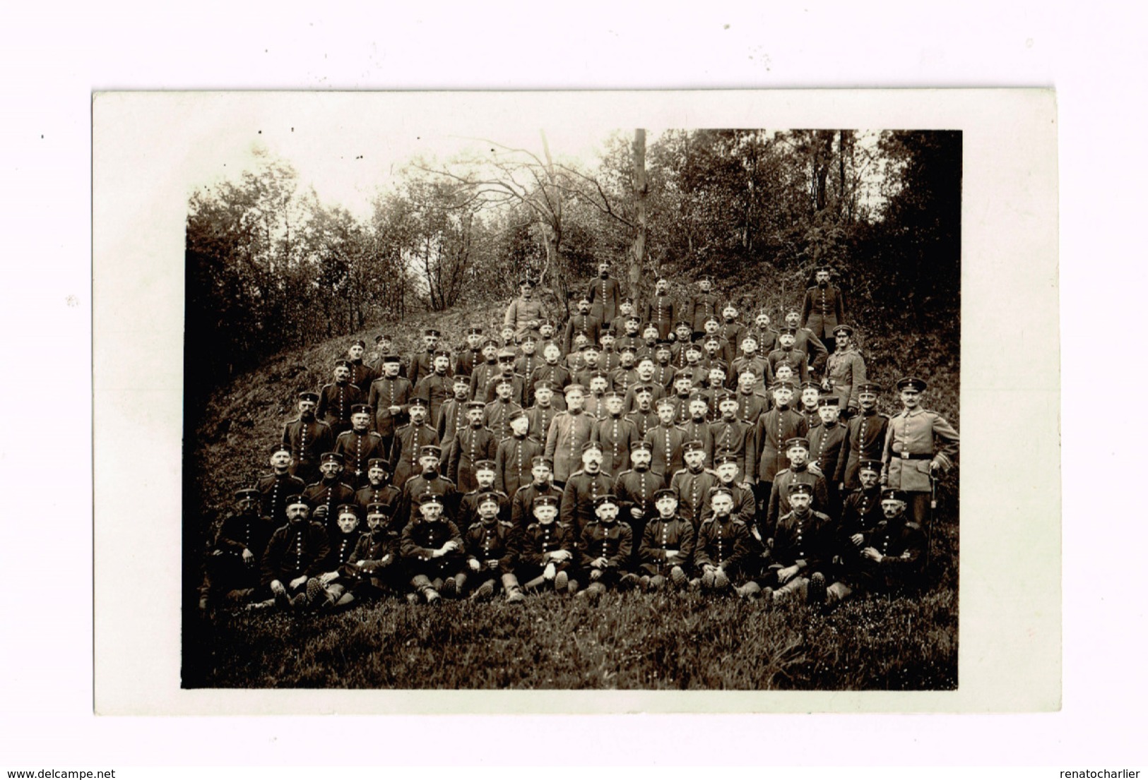 Groupe De Soldats Allemands.Expédié De Zittau à Krippen A. D. Elbe.Feldpost. - War, Military