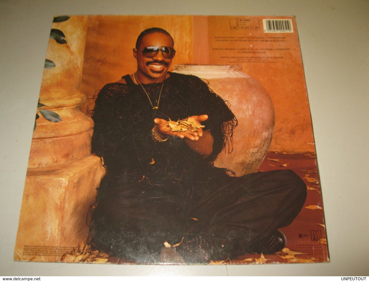 VINYLE STEVIE WONDER "IN SQUARE CIRCLE" 33 T MOTOWN (1985) - Sonstige & Ohne Zuordnung