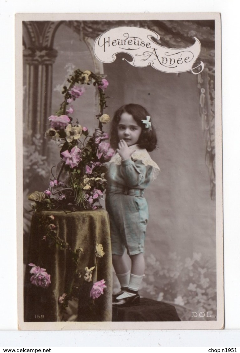 CPA - ENFANT - HEUREUSE ANNÉE - Scènes & Paysages