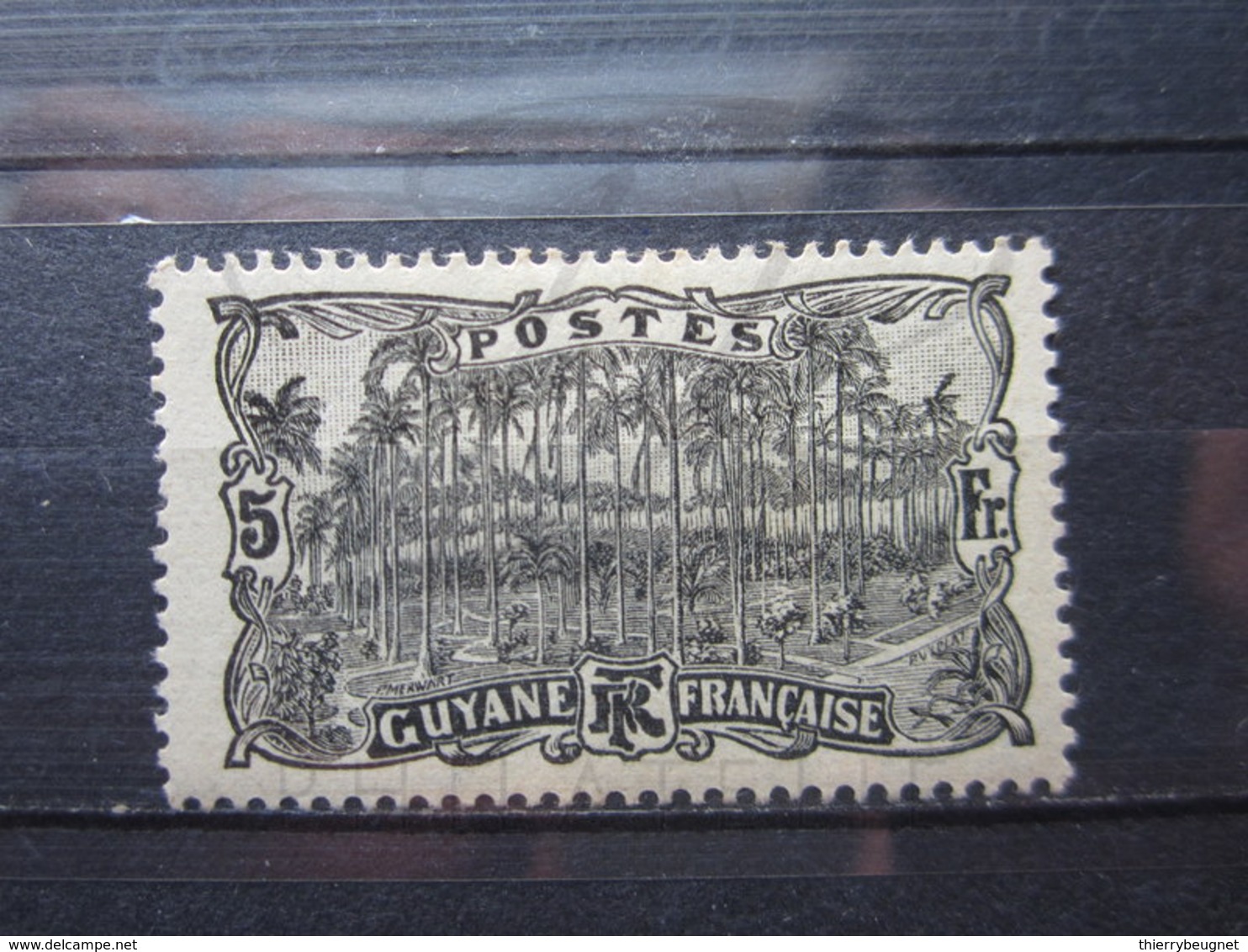 VEND BEAU TIMBRE DE GUYANE N° 65 , X !!! - Neufs