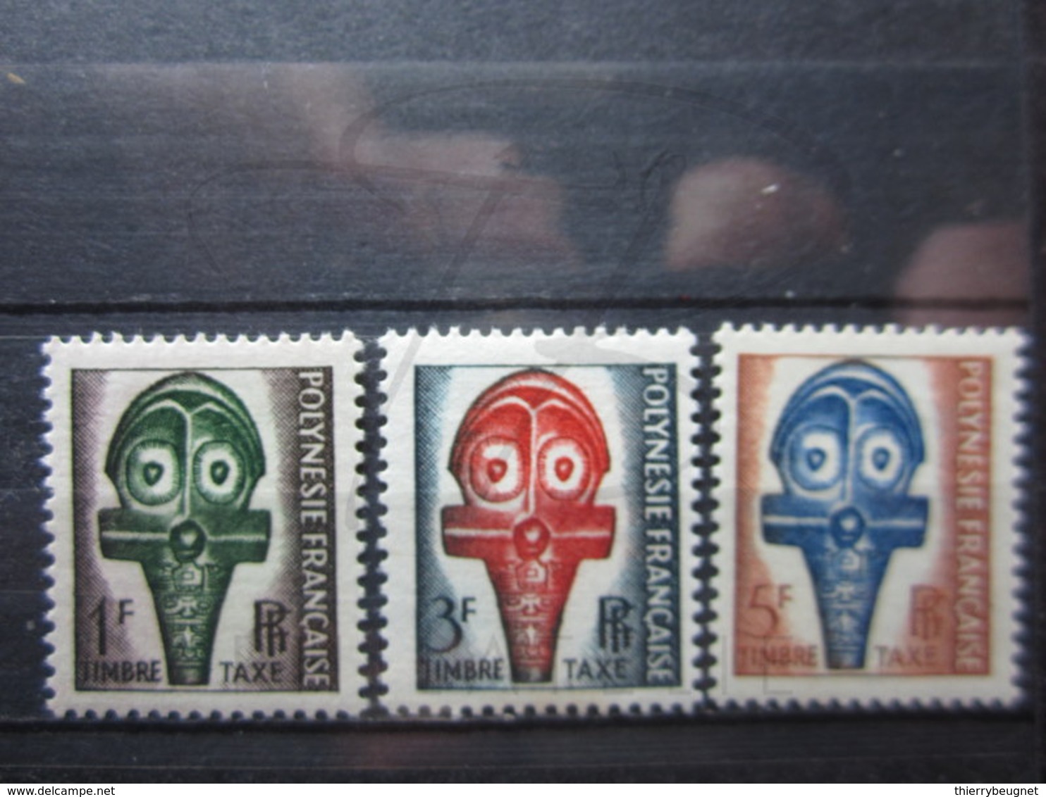 VEND BEAUX TIMBRES TAXES DE POLYNESIE N° 1 - 3 , X !!! - Timbres-taxe