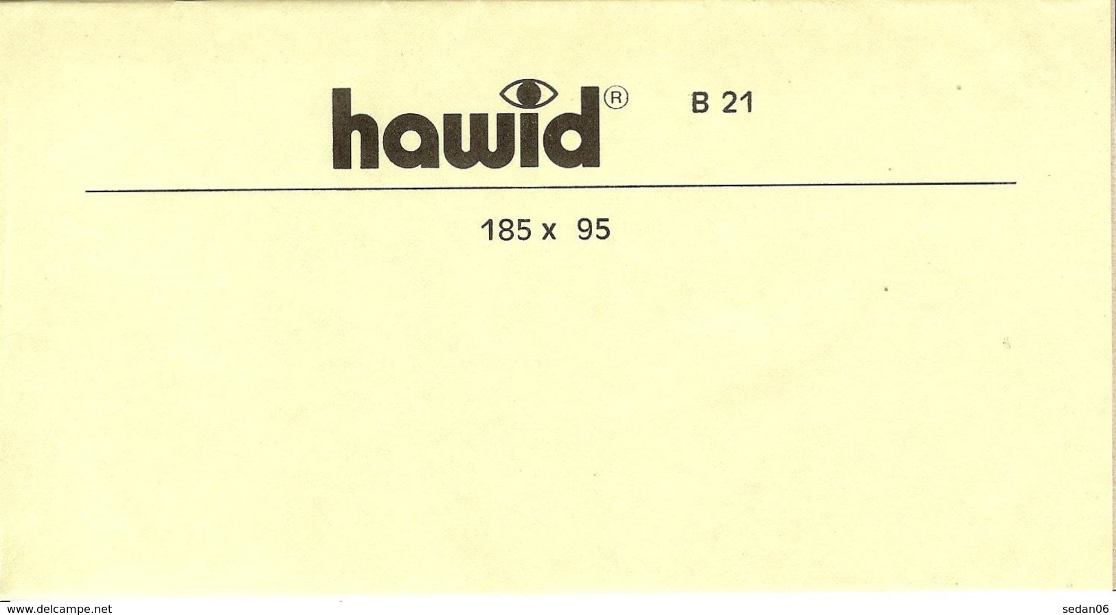 HAWID - Blocs 185x95 Fond Noir - Bolsillos