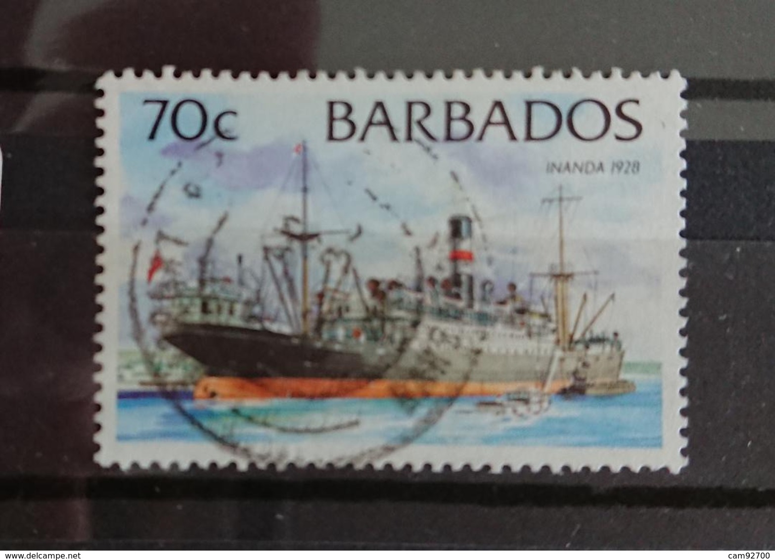 Barbades1994 - YT 1897 SG 1035B Mi 864 Scott 880  - Bateau Voilier - Oblitéré - Barbados (1966-...)