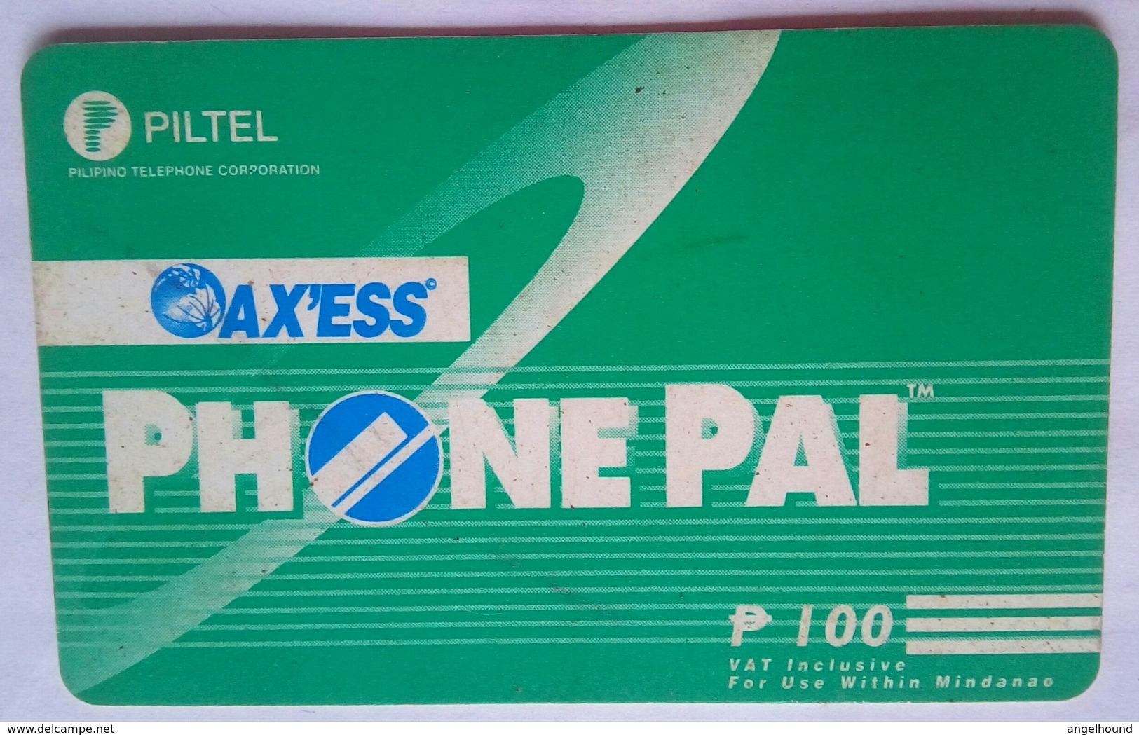 PILTEL  Ax'ess Card - Filippine