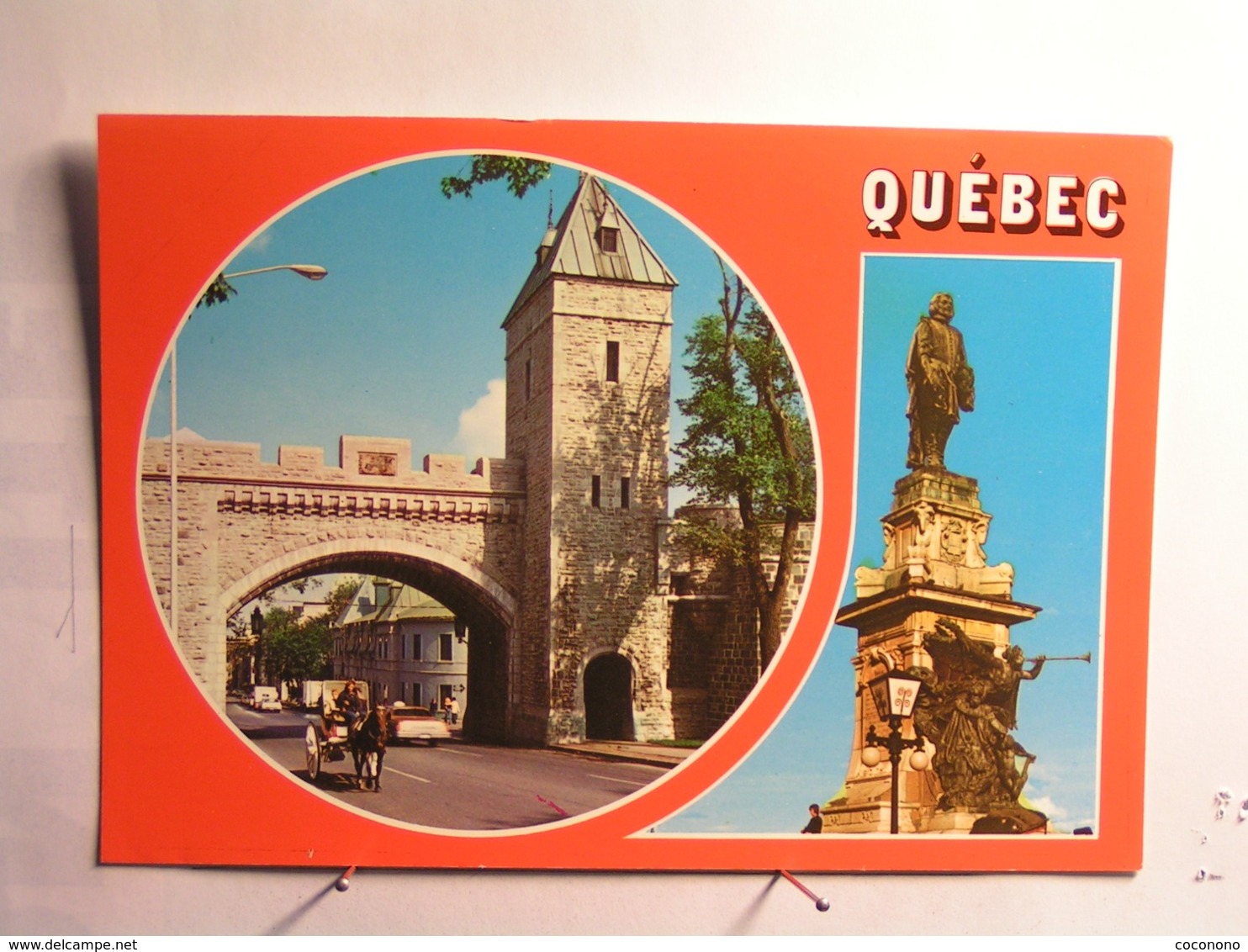 Québec - La Porte St Louis - Statue De Samuel De Champlain - Québec – Les Portes