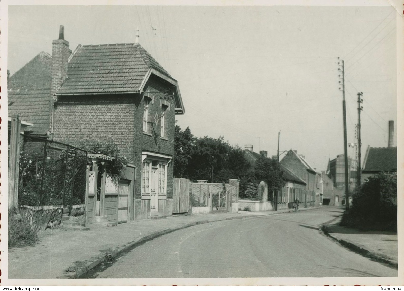 62-629 - PAS DE CALAIS - CORBEHEM - Rue De Gouy - Photo D'essai Pour Tirage - Autres & Non Classés