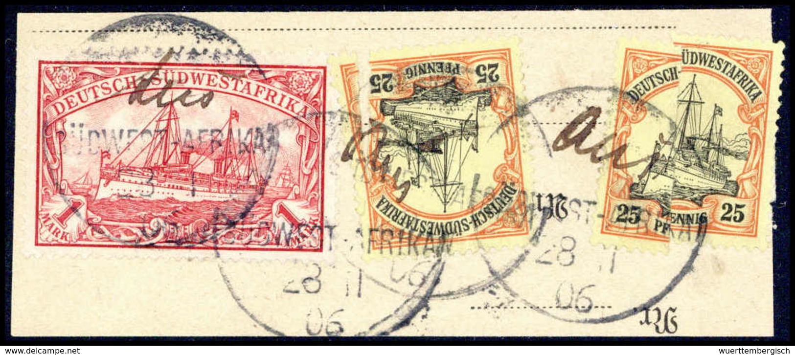 Briefst. Deutsche Kolonien Südwestafrika - Sonstige & Ohne Zuordnung