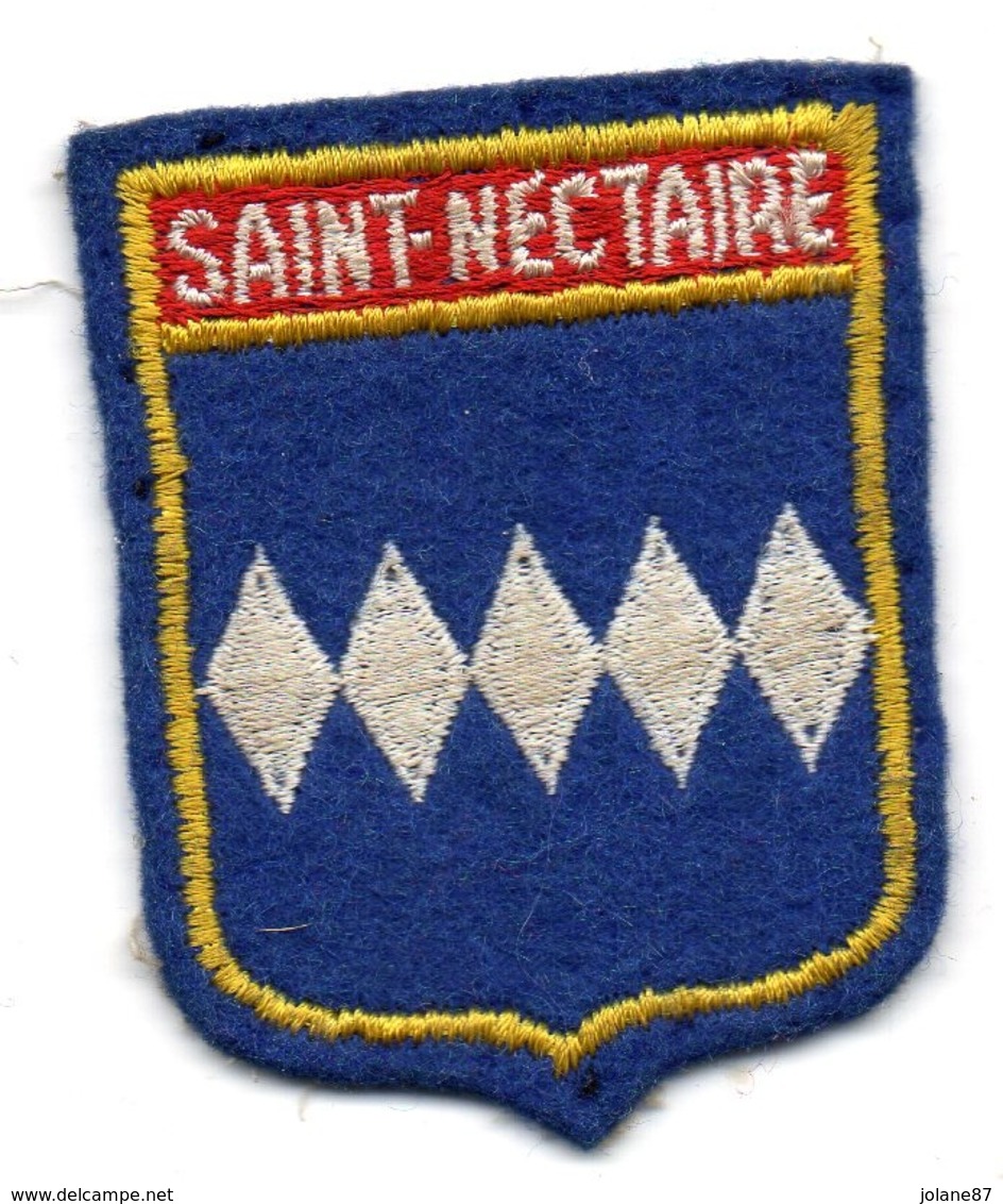 ECUSSON FEUTRINE BLEUE      SAINT NECTAIRE - Patches