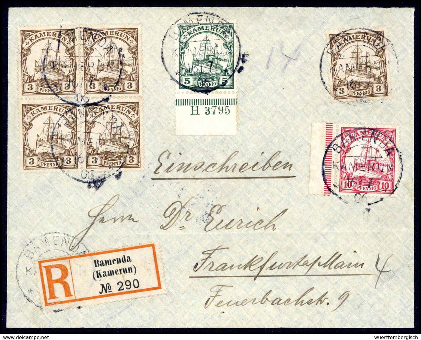 Beleg Deutsche Kolonien Kamerun - Other & Unclassified