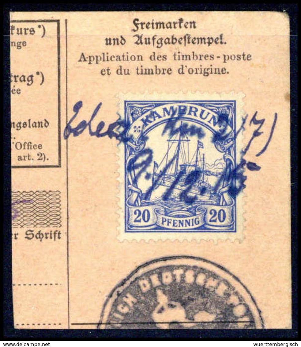 Briefst. Deutsche Kolonien Kamerun Kriegspost - Other & Unclassified